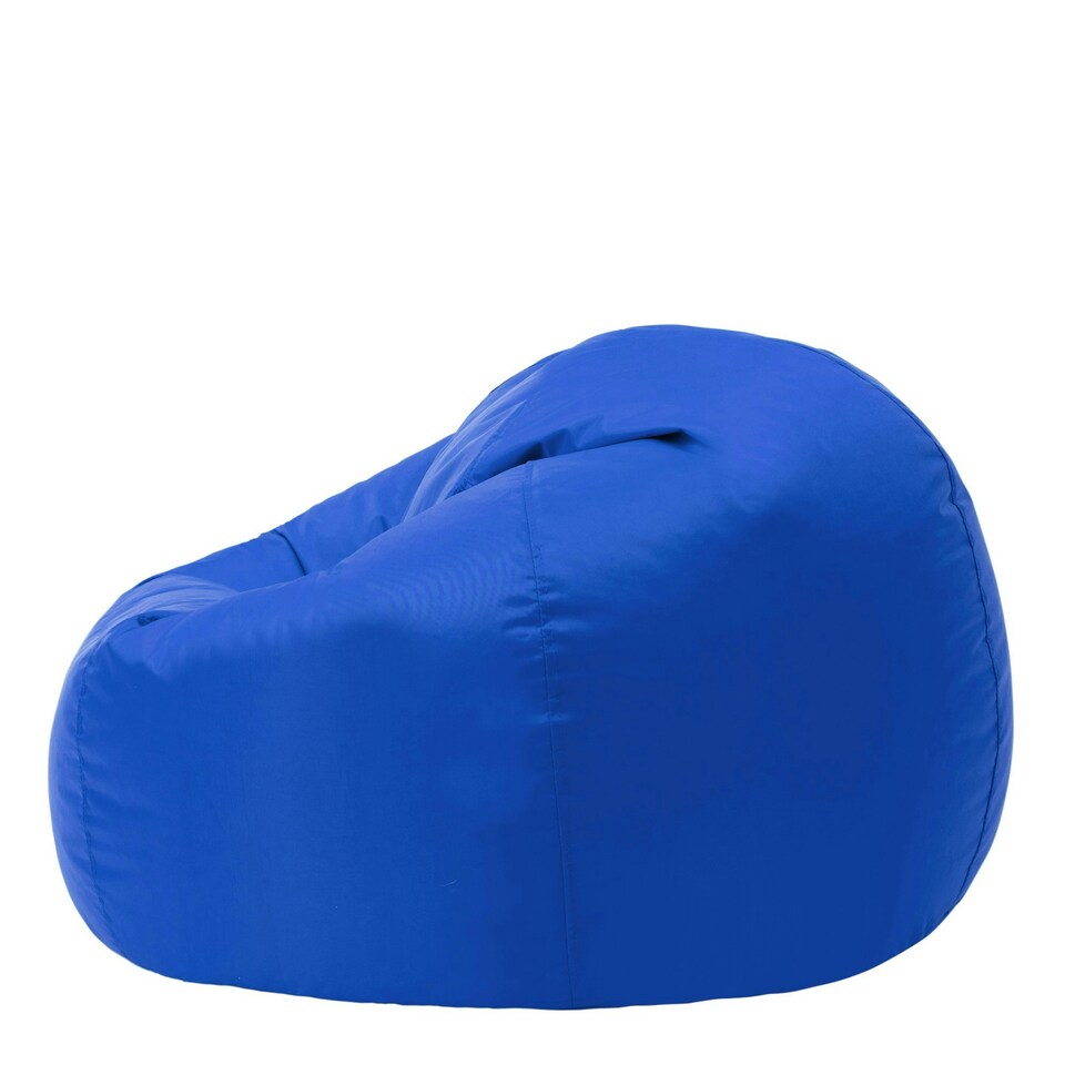 image 1 of icon Classic Indoor Outdoor Bean Bag Blue Bean Bag Chair Blue | Blue