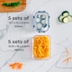 image 4 of Neo 10 Glass Containers & 10 Lids Food Storage Set - 10 Piece