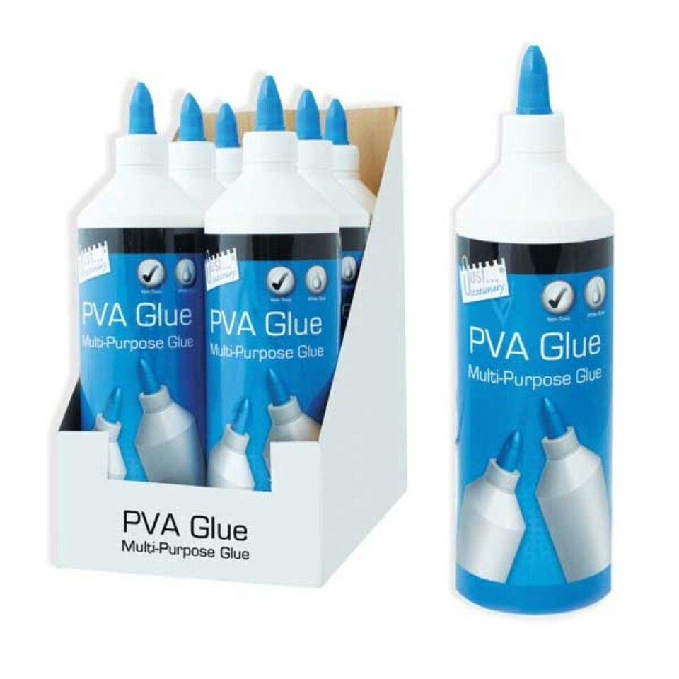 image 1 of Just Stationery PVA Glue - White