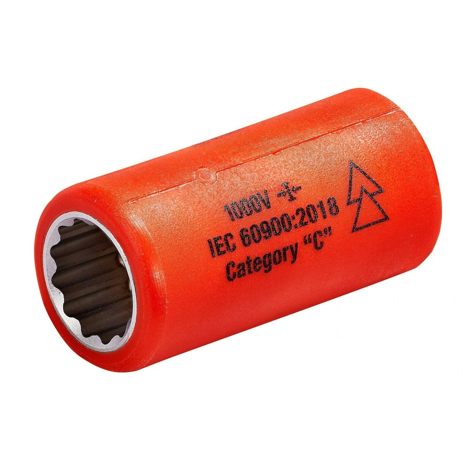 Itl Insulated Insulated Socket, 3/8in Drive - Multi Colour - 13mm