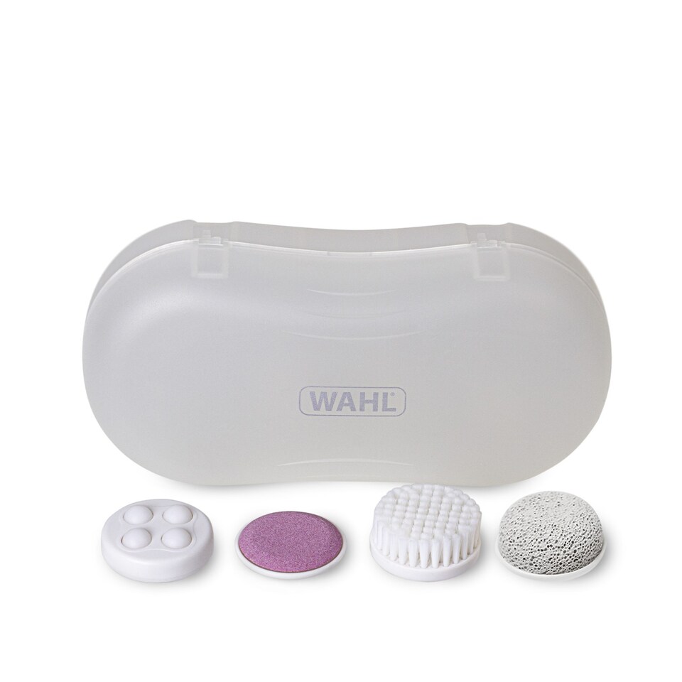 image 1 of Wahl 4-in-1 Facial Cleansing Brush Massager with Brush Attachments ZY046