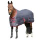 image 1 of HYCONIC Standard-Neck 100g Horse Stable Rug - Charcoal/Red - 6´ 0"