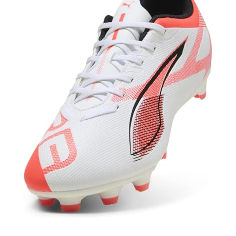 image 1 of Puma Ultra 5 Play FG/AG Football Boots 9 White/Black/Red