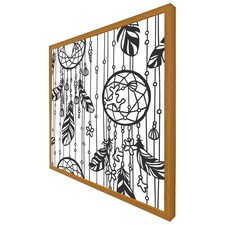 Black contour (Picture Frame) Brown | Oak | S