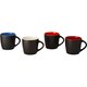 image 2 of Bullet Riviera Ceramic Mug - Solid Black/Red - 8.4 x 8.8 cm