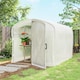 image 9 of Outsunny 3 x 2 x 2m Polytunnel Greenhouse with Door, Galvanised Steel Frame