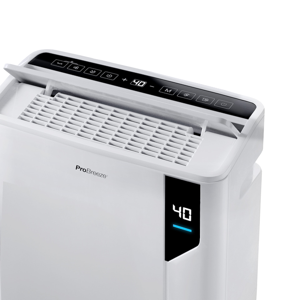 image 1 of Pro Breeze 20L Compressor Dehumidifier with WIFI / White