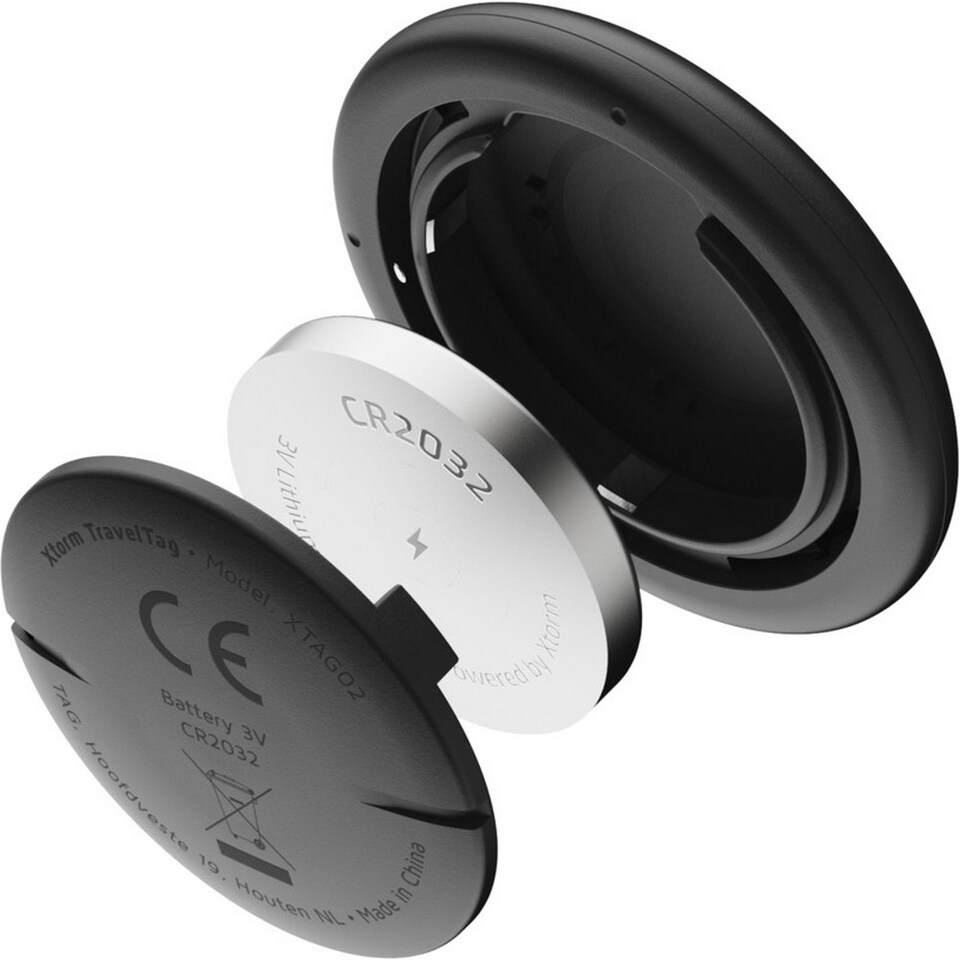image 1 of Xtorm Water Resistant Travel Tag (Pack of 3) | Grey | Charcoal | 1