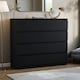 image 1 of Vida Designs Denver 8 Drawer Chest of Drawers Bedroom Storage, Black
