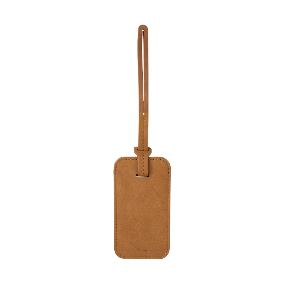 image 1 of Vinga Bosler Luggage Tag | Brown | Brown | 1