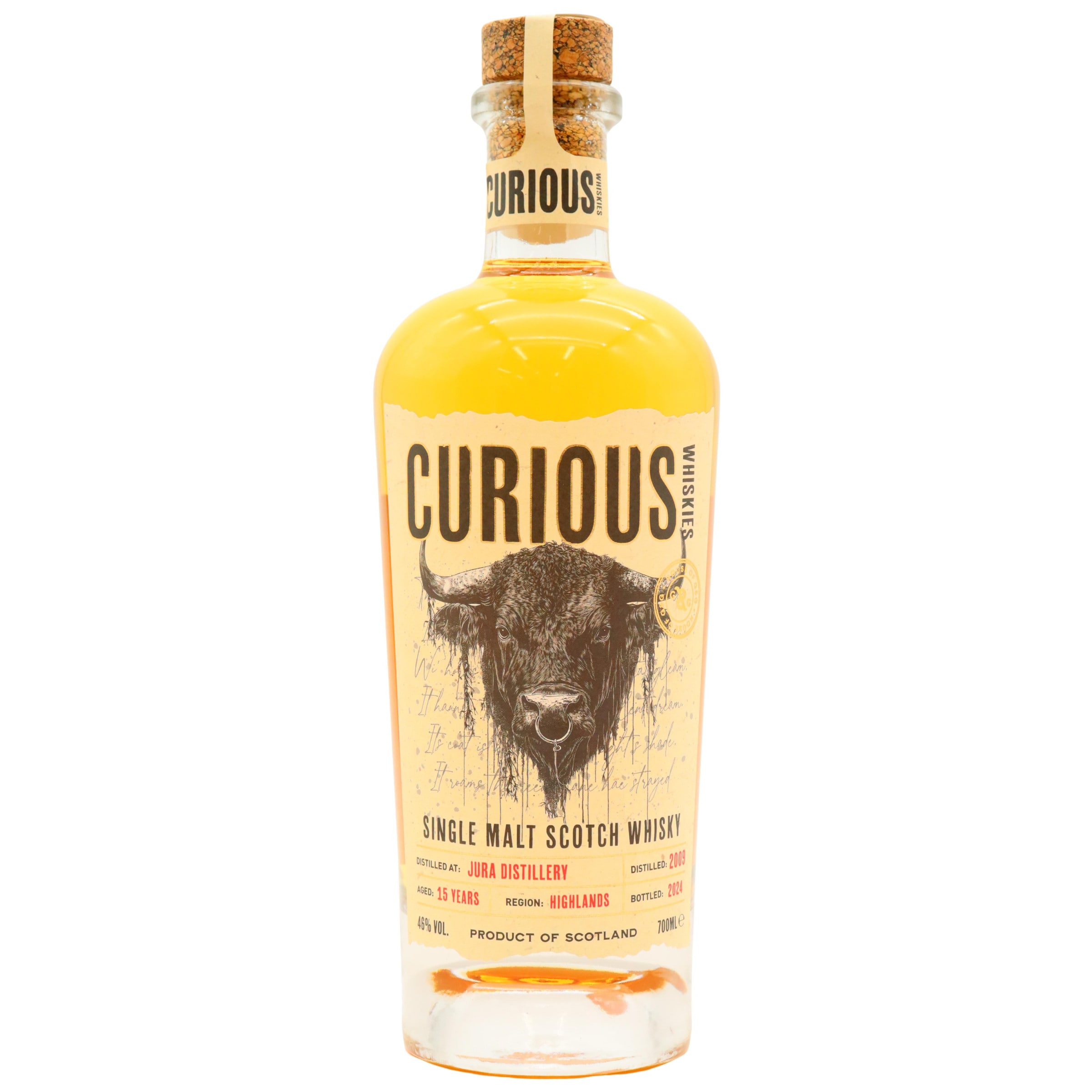 Jura - Curious Whiskies Single Malt Scotch 2009 15 year old Whisky