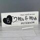 image 1 of Personalised Rustic Chalk Countdown Wooden Mantel Decoration