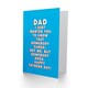 image 2 of Not Me But Somebody Cares Fun Funny Fathers Day Dad Card