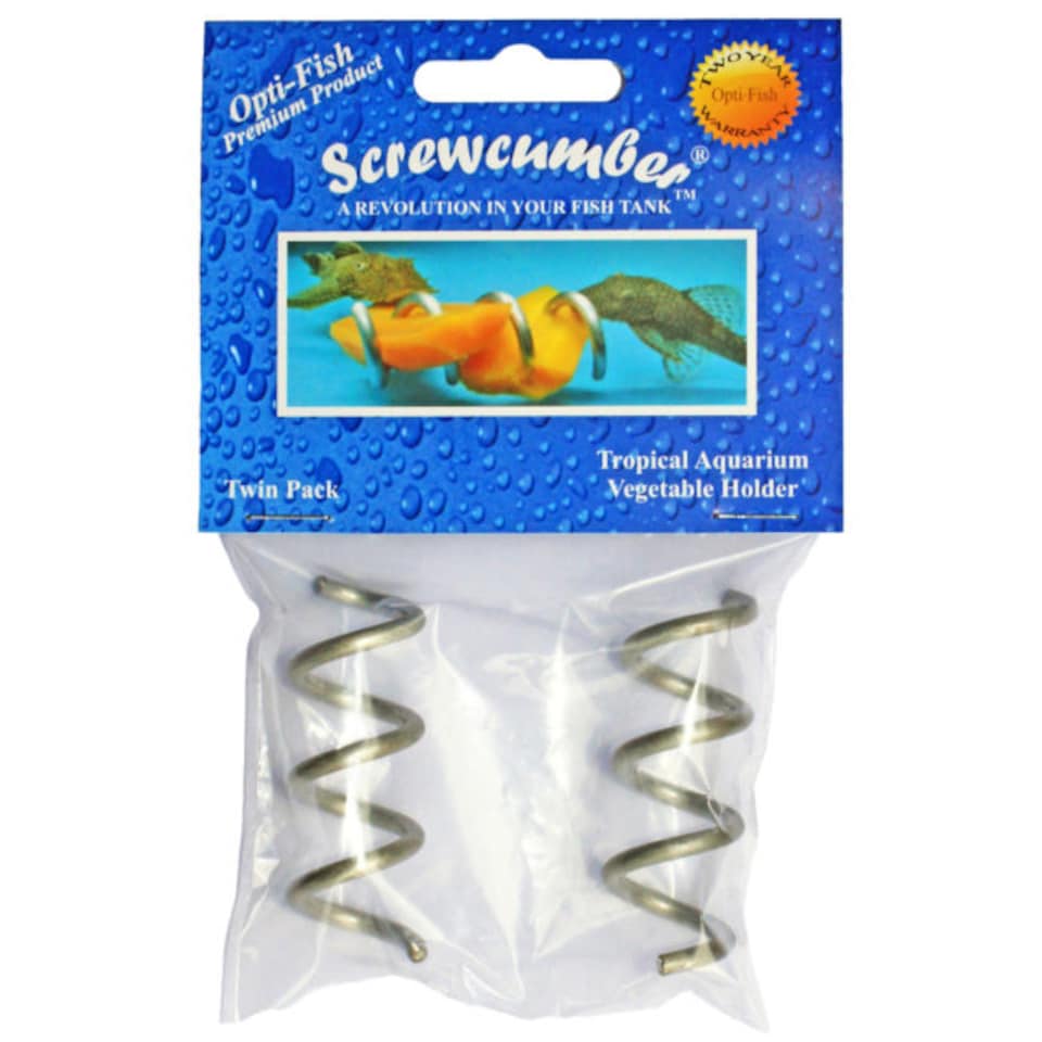Aquacadabra Optifish Screwcumber Twin Pack