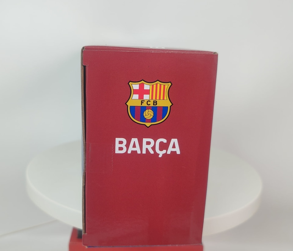 image 1 of FC Barcelona Bus Model Football Team Coach Toy