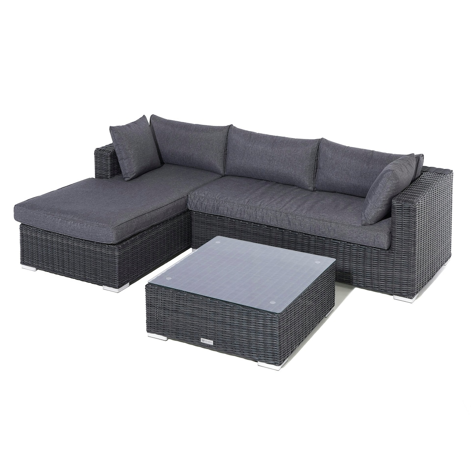 image 1 of Rowlinson Vienna Lounger Set Grey