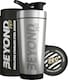 image 1 of Pro Insulated Metal Protein Shaker - Brushed Steel | Silver | 750ml