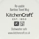 image 4 of KitchenCraft 410ml Bamboo A to Z Letter "T" Reuseable Mug Multi