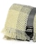 image 2 of Tweedmill Keith Check Wool Waterproof Picnic Rug - Duck Egg/Charcoal