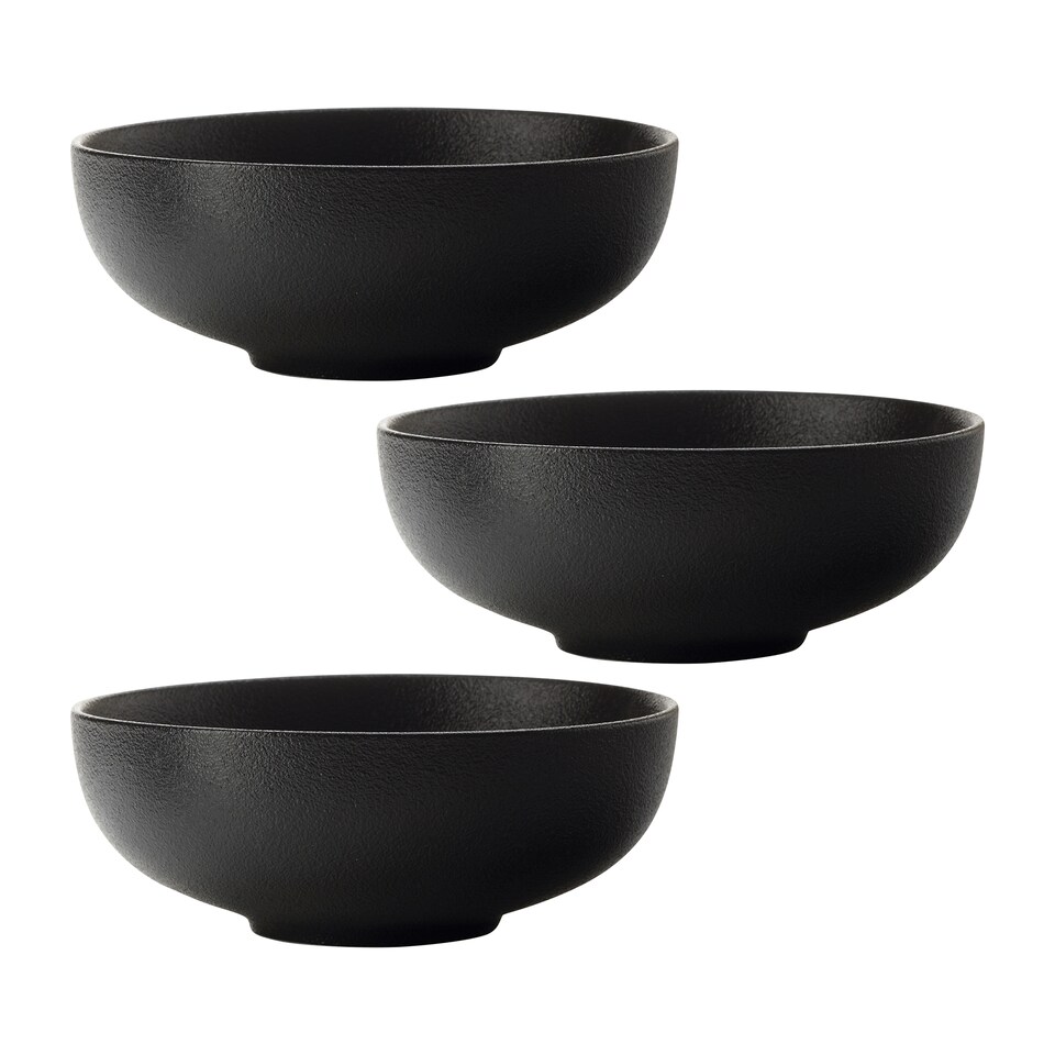 image 1 of Maxwell & Williams Caviar 3 Piece Coupe Bowl Set