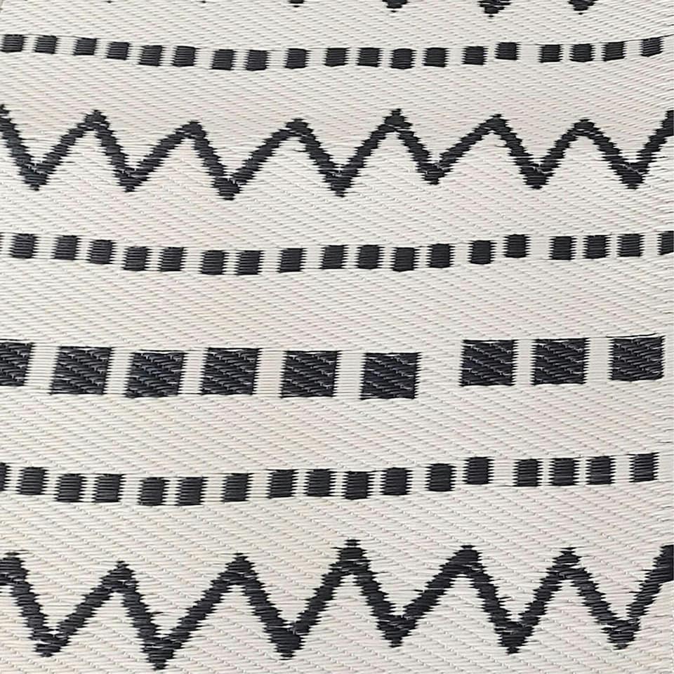 image 1 of Charles Bentley Moroccan Weatherproof Cream Outdoor Rug 120x170