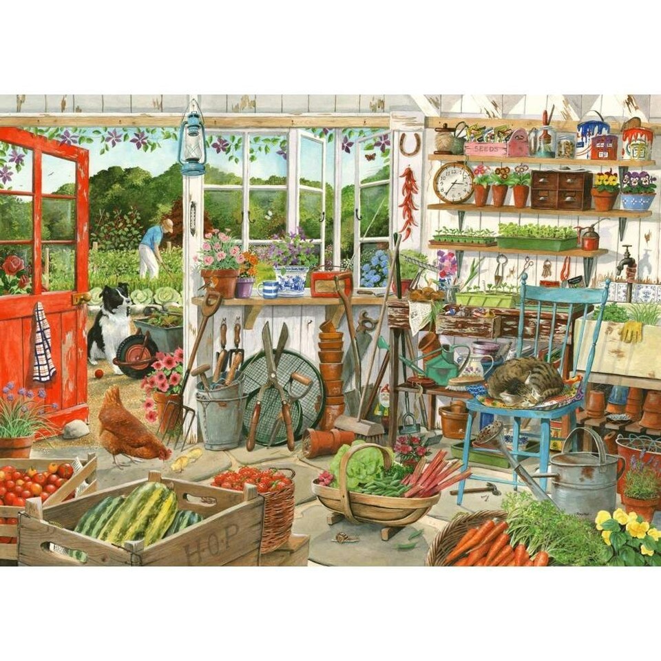 image 1 of The House of Puzzles, Potting Shed - 1000 Piece Jigsaw Puzzle