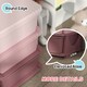 image 7 of HOMCOM Kids Storage Units with Drawers 3 Tier Chest Dresser Tower Pink | 113 x 37 x 56.5 cm