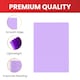 image 4 of Pack of 8 A5 Plain Assorted Coloured Dyslexia Overlay Reading Sheets  - PET Material, Rounded Corners | Multi | Assorted