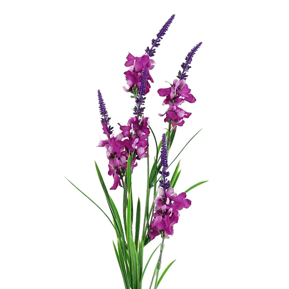 image 1 of 80cm Dark Pink Larkspur Artifical Stem