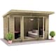image 1 of 12ft x 8ft (3.65m x 2.43m) Wooden Garden Room 16mm Tongue and Groove (16mm Tongue and Groove Floor and Roof) (12 x 8) (12x8)