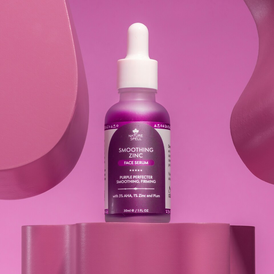 image 1 of Nature Spell 3% AHA + 1% Zinc Firming Face Serum