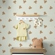 image 3 of The Bear Wallpaper in Soft Sage Multi