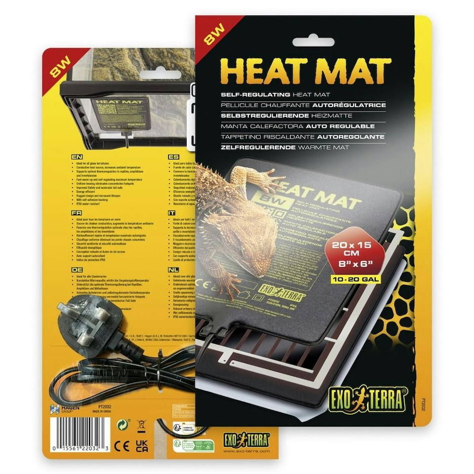 image 1 of Exo Terra Self-Regulating Heat Mat 8W