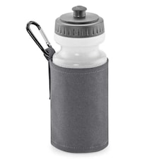 Quadra Water Bottle and Holder - Graphite - One Size Grey | One Size
