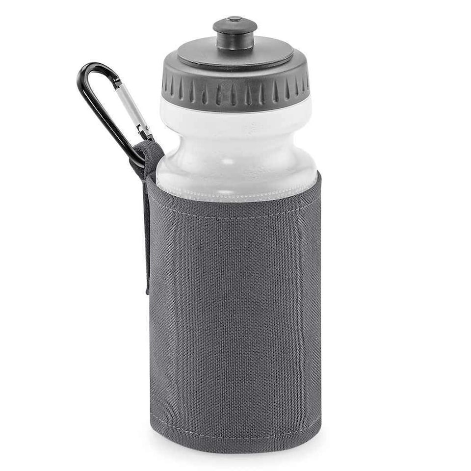 image 1 of Quadra Water Bottle and Holder - Graphite - One Size Grey | One Size
