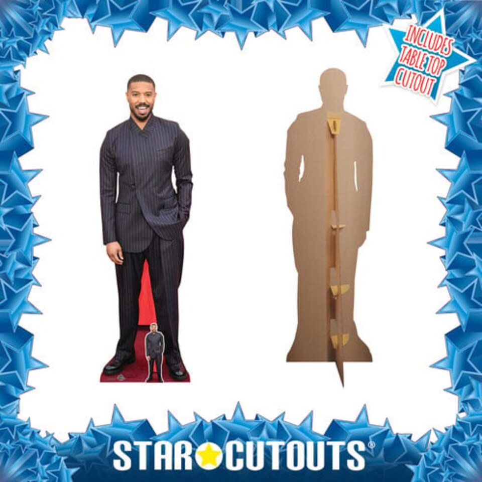 image 1 of Michael B. Jordan Lifesize Cardboard Cutout 184cm