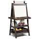 image 3 of COSTWAY 3 in 1 Kids Art Easel Double-Sided Blackboard Magnetic Whiteboard W/ Paper Roll