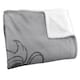 image 2 of Looney Tunes Faded Taz Blanket - Multicoloured - One Size