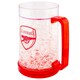 image 2 of Arsenal FC Crest Freezer Tankard - Red/Clear - One Size