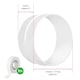 image 9 of SPARES2GO Vent Hose Extension Kit for Portable Air Conditioners Aluminium Insulated AC Pipe Duct (6m, 5" / 125mm)