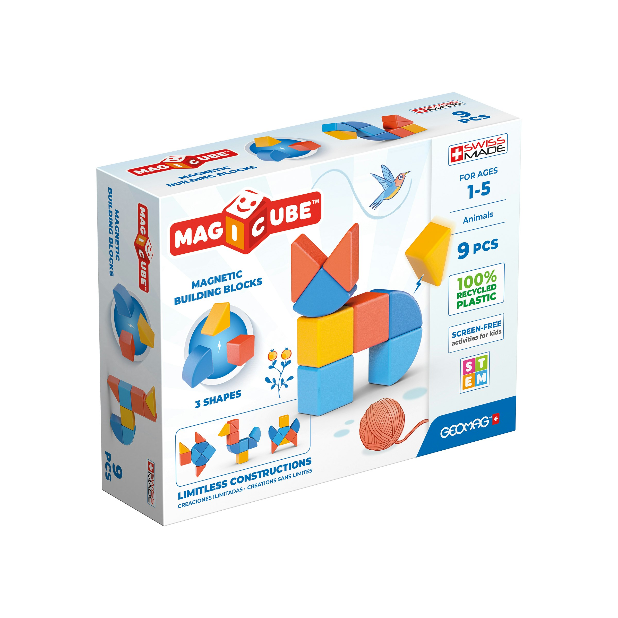 Geomag Magicube Magnetic Animals | Size: 1 Pack