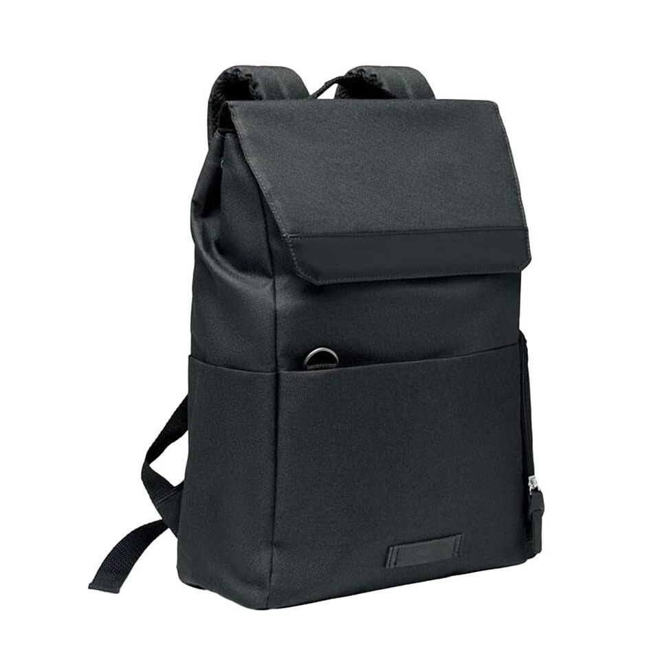 image 1 of MidOcean Daegu Lap Two Tone RPET Laptop Backpack - Black - One Size | Black