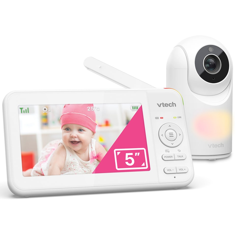 VTech VM5467 5" Pan & Tilt Video Baby Monitor