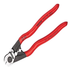 KNIPEX Wire Rope/Bowden Cable Cutter Pvc Grip 190Mm (7.1/2In)