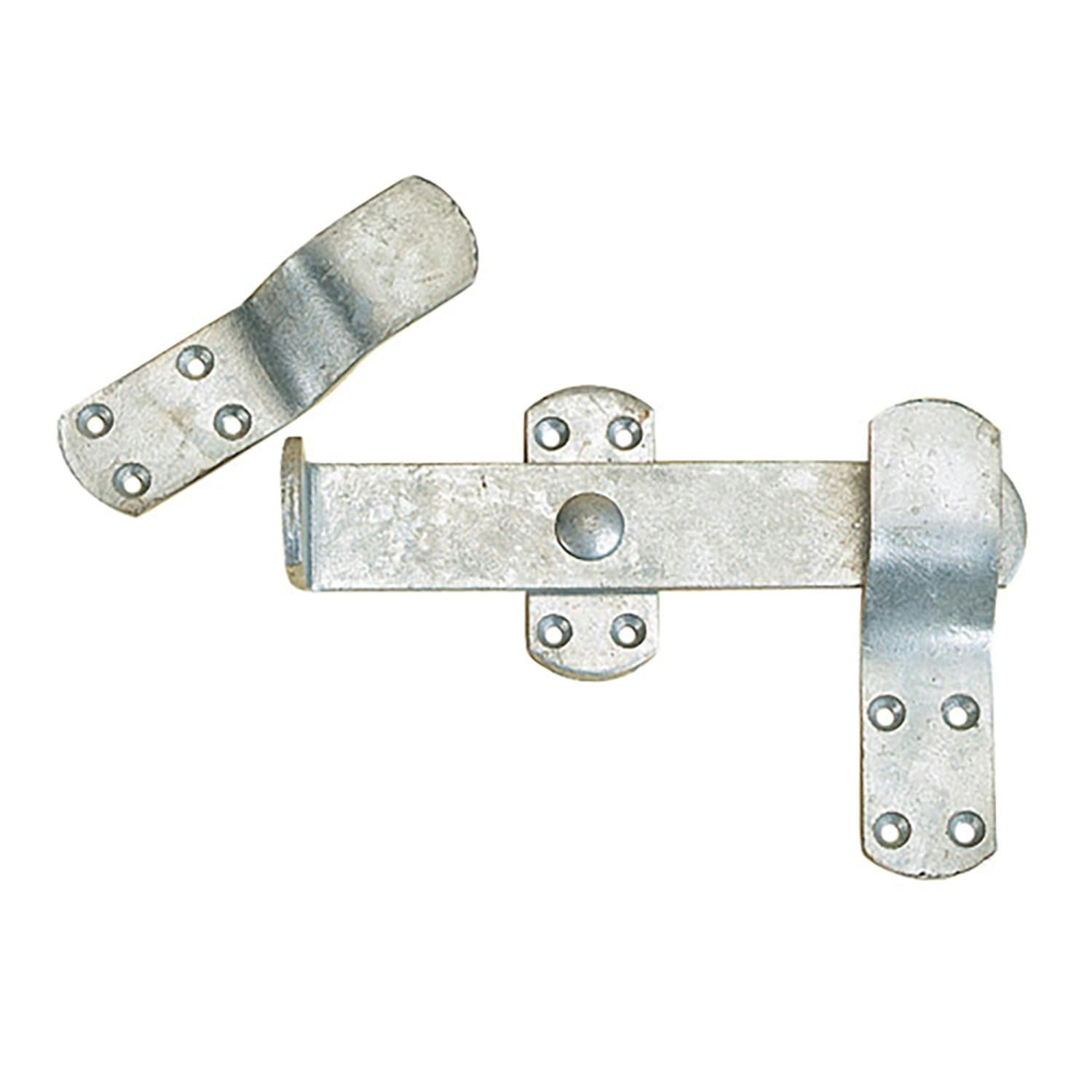 Stubbs Kick Over Door Bolt - Silver - One Size