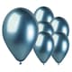 image 1 of Shiny Blue Bio Latex Balloons 33cm / 13 in - Pack of 6