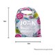 image 2 of History & Heraldry Personalised Sparkle Reusable Foldable Shopper Bag - Debbie Multi