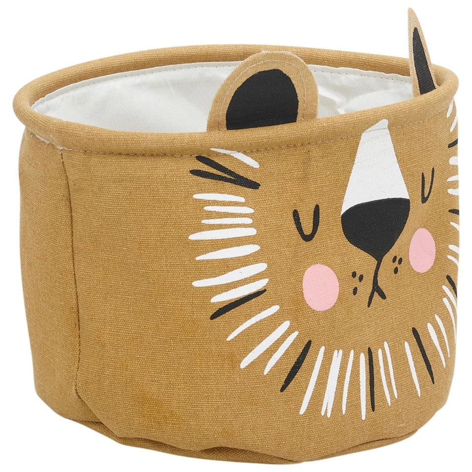 image 1 of 2 Pc Kids Animal Character Storage Baskets Toys Space Saving Organiser Hampers | Multi | One of Each