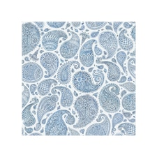 Blue And White Bo Ho World Splash Back | White