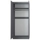 image 8 of FWStyle Stora 2 Door Wardrobe - Matt Dark Grey Grey